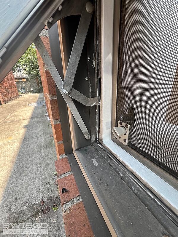 Pella window casement hinge