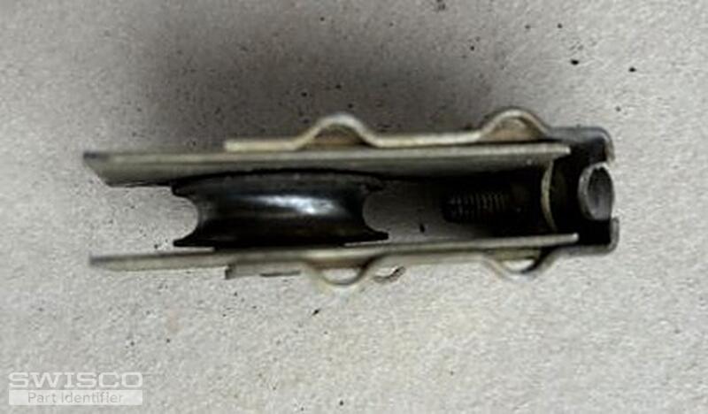 Old castle door roller