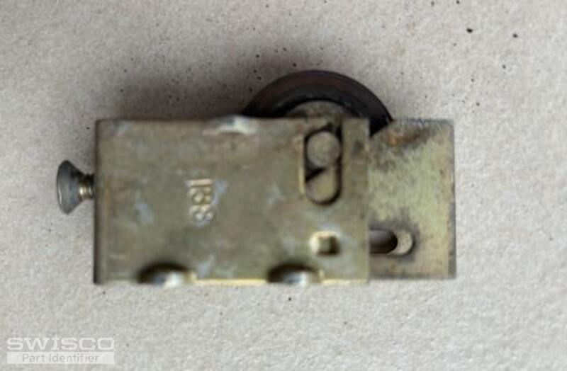 Old castle door roller
