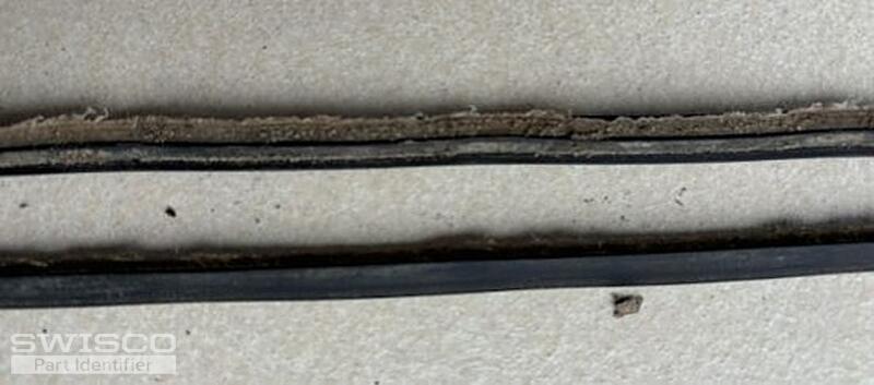 Old castle door strip