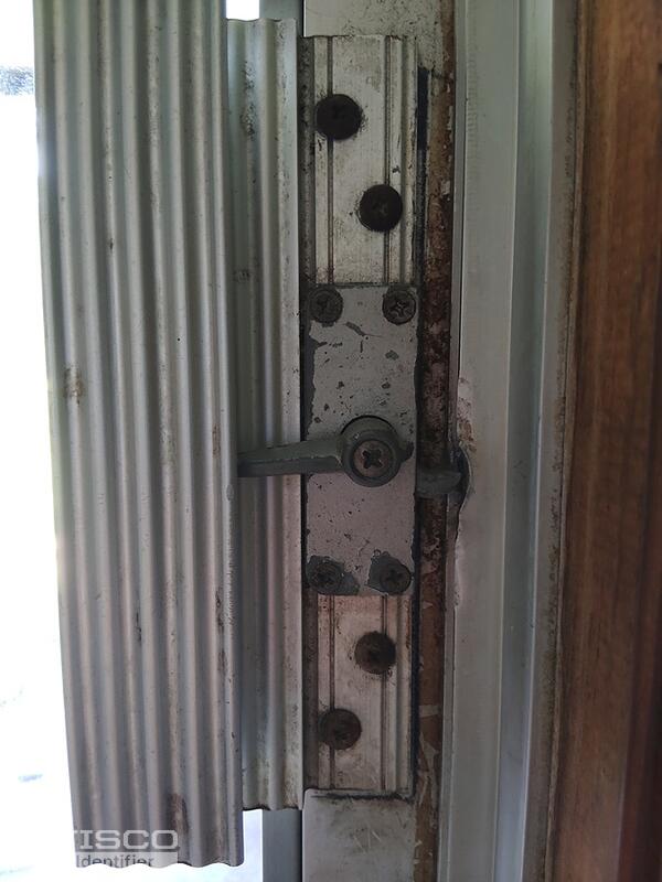 Broken Lock Latch
