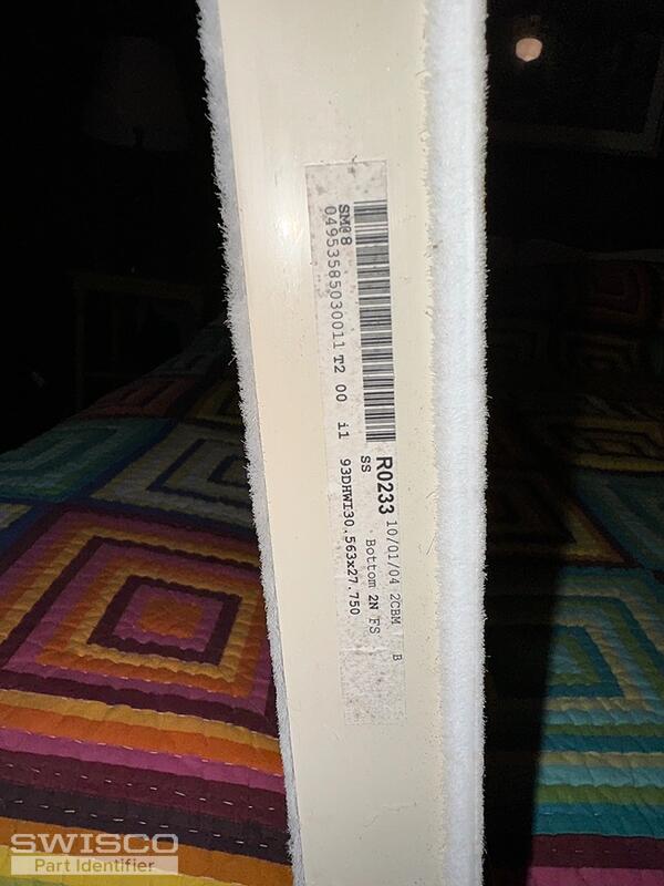 old style simonton pivot bar