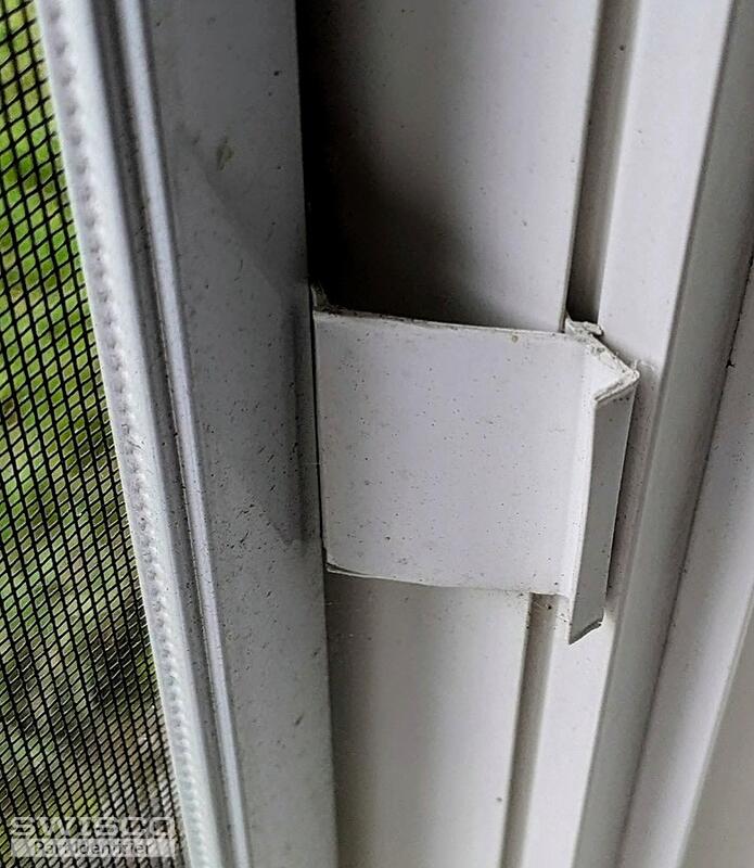 window screen retaining clip