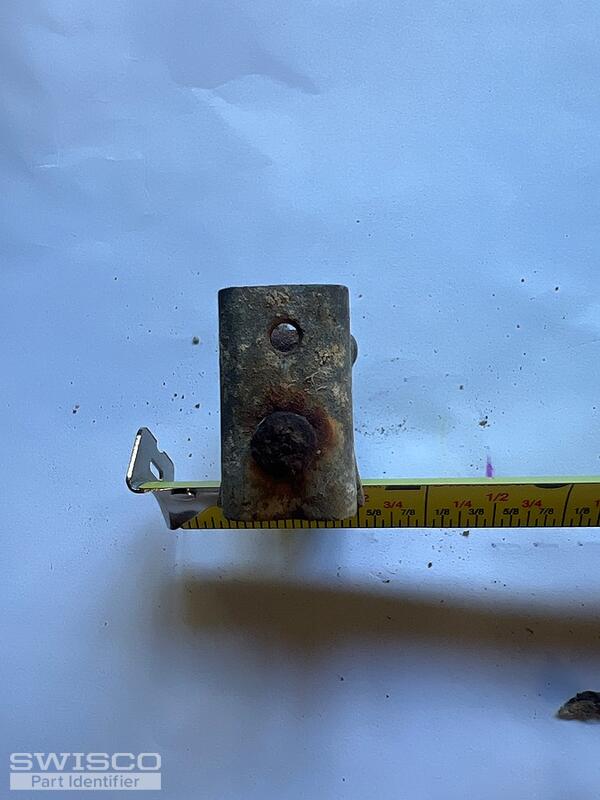 Old sliding glass door roller