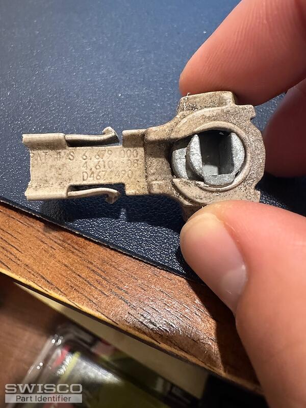 recessed t lock shoe