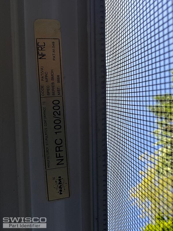 metallic window sticker