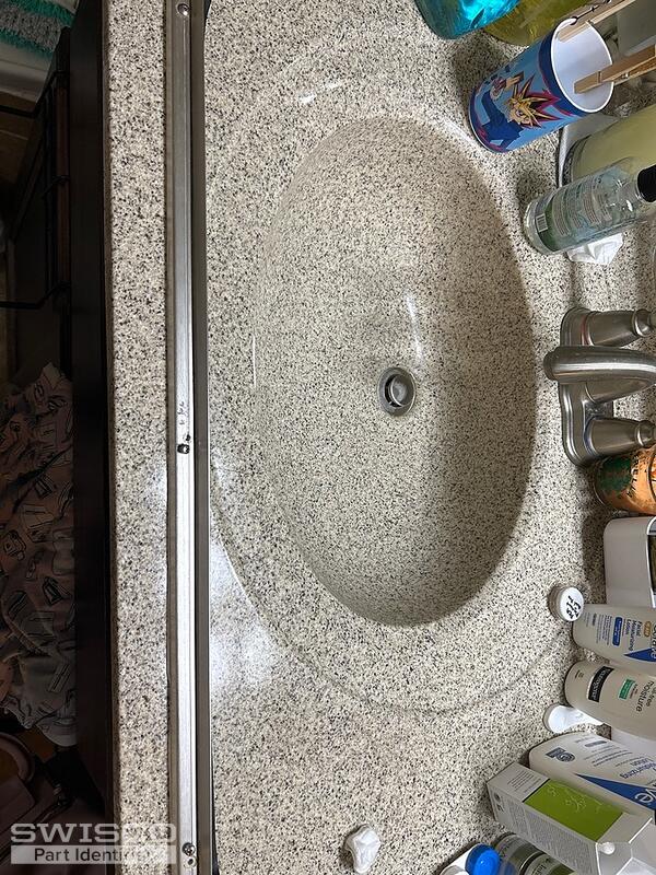 Shower door drip rail