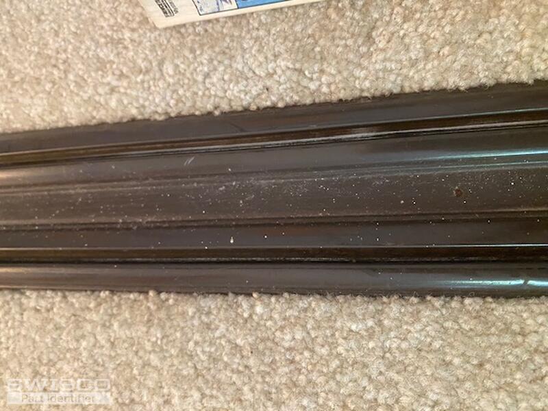 Bottom tracks for Mirrored wardrobe sliding doors (from the 1980s