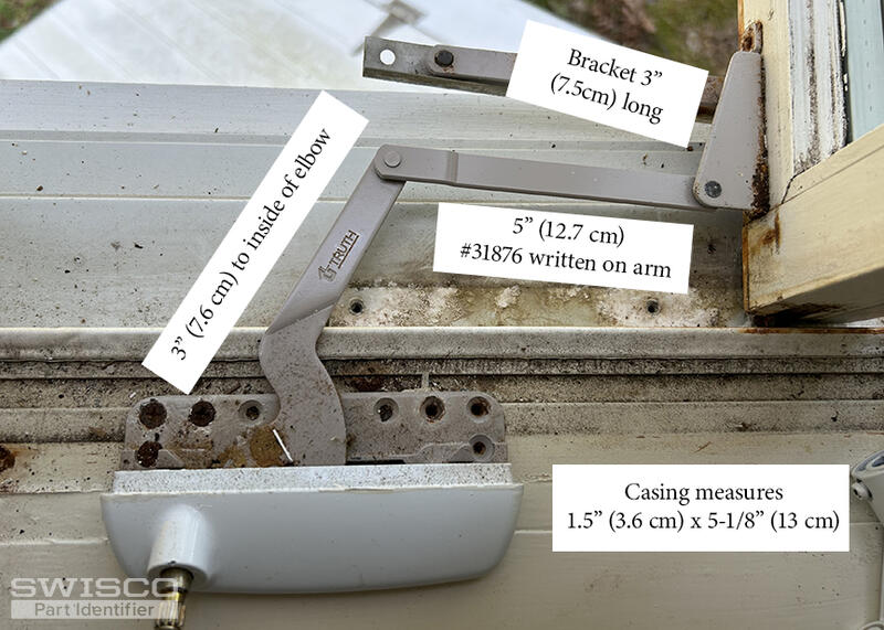 Operator for 15.75 x 51 Casement Sash