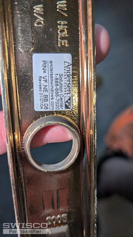 Andersen Door Thumb latch