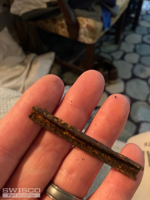 rusted pivot bar