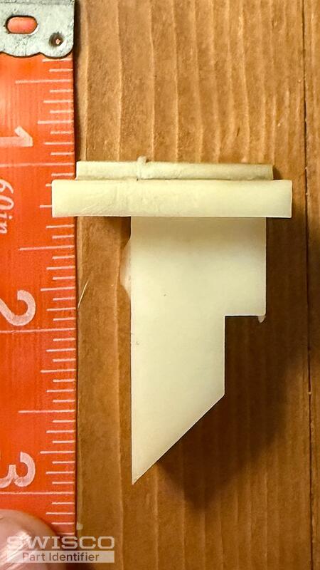 Top window sash guide