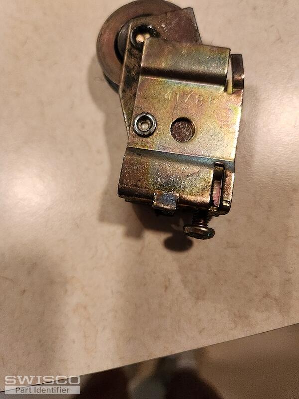 Patio door roller