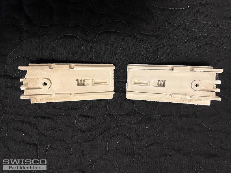 Tilt out window internal latches