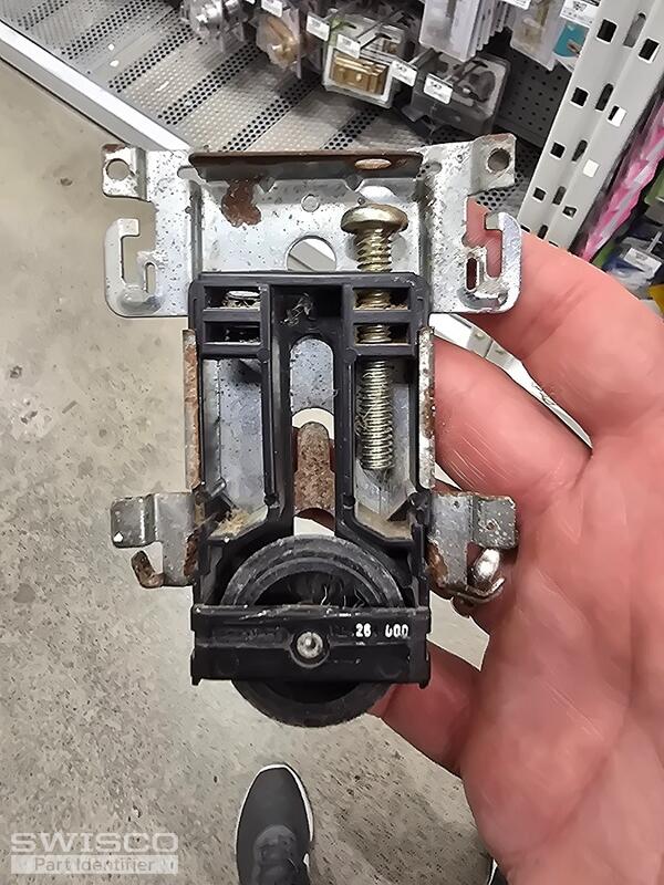 Mirror door bottom roller