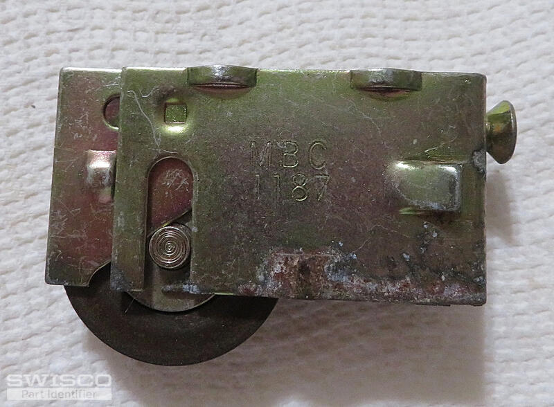 Paatio Door roller-MBC 1187-Side View