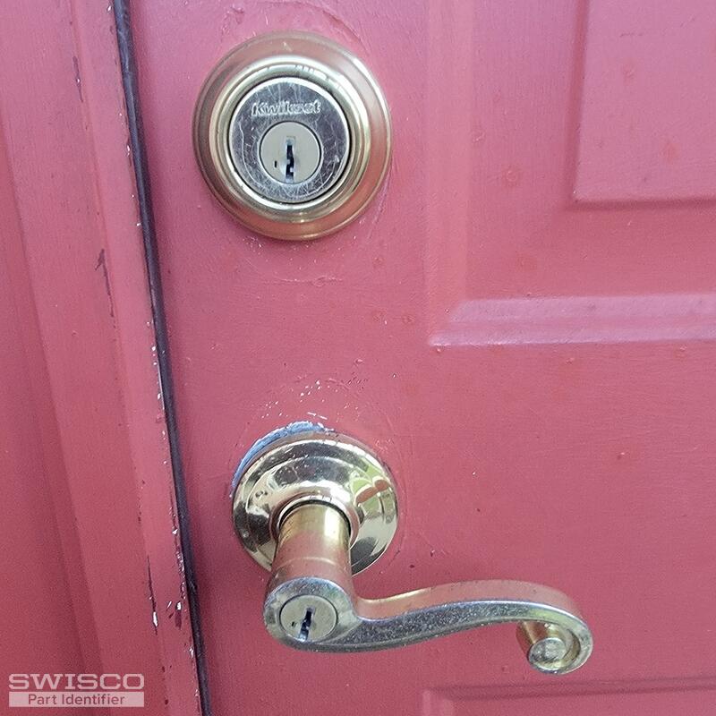 Barrier-Front Door Handle &amp; Dead Bolt Lock 10-23-2