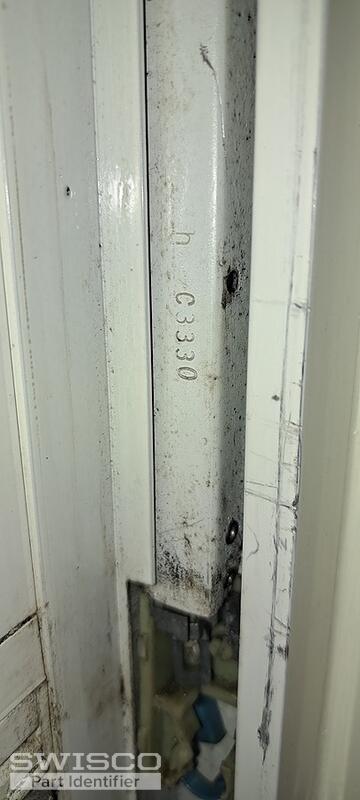 Old aluminum window balance shoe