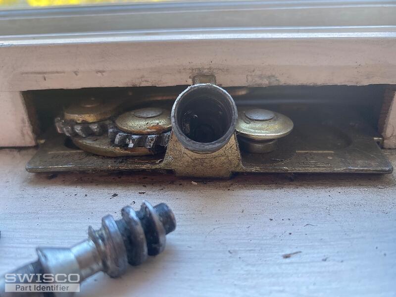 crank base and worm gear