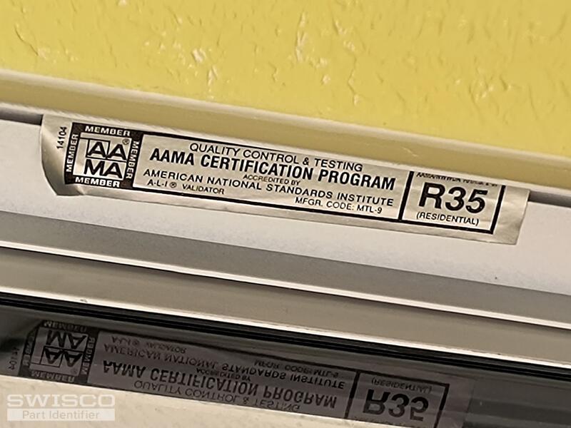 AAMA Cert Sticker