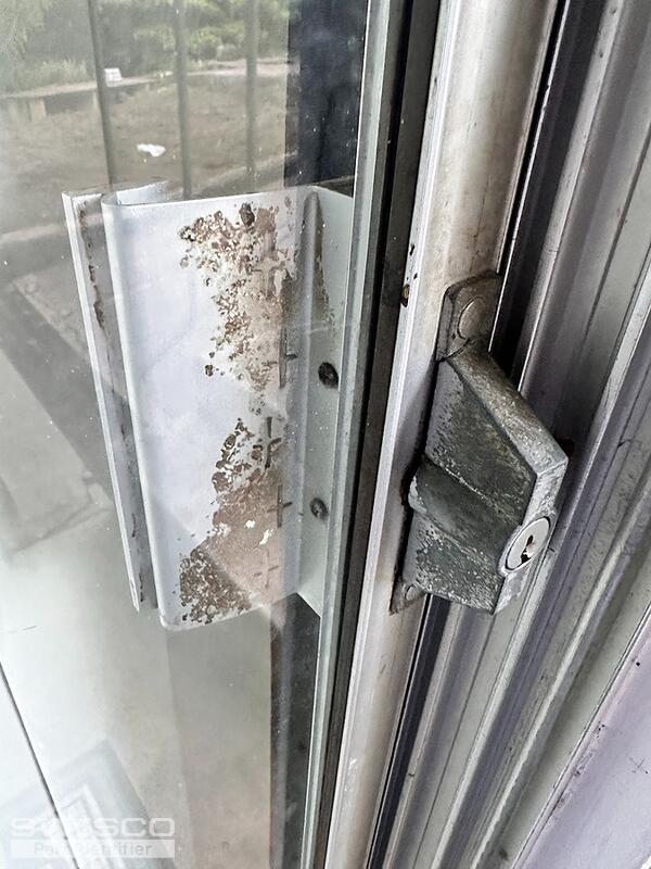 sliding door lock set replacement