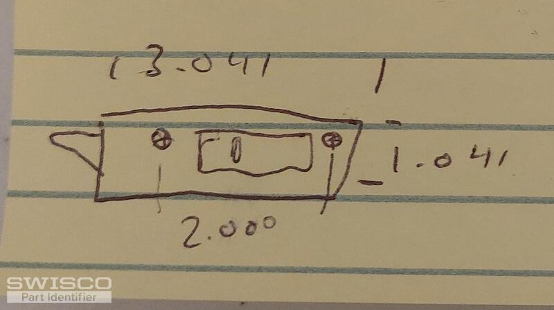 Tilting Lock - Dimensions