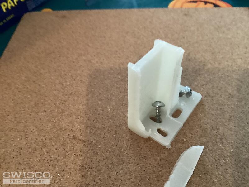 Plastic slide holder
