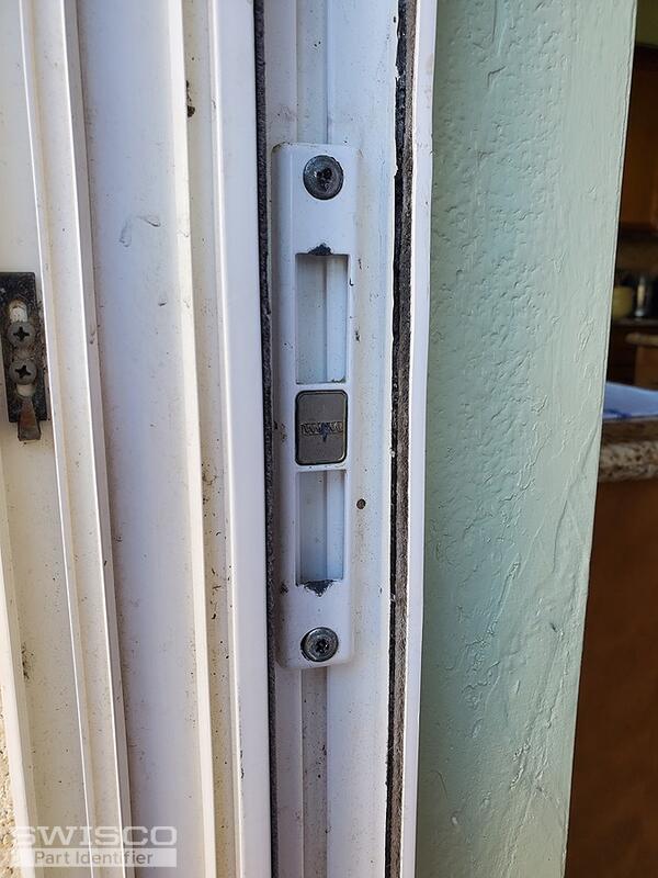 Sliding glass door Latch on Frame