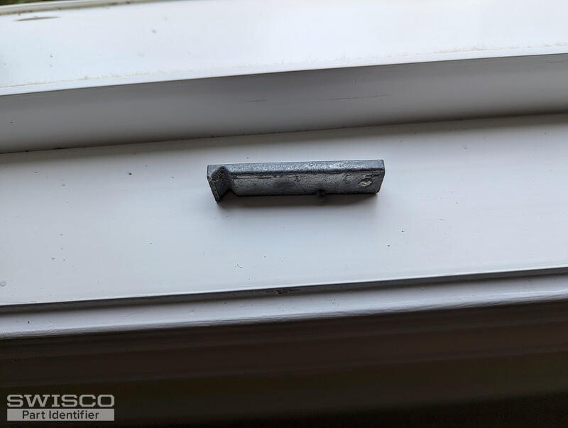 Metal Support for Window b - shows break