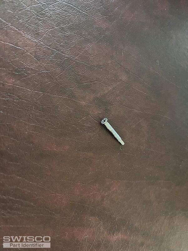 Screw for shower door using 10-216 guide #2