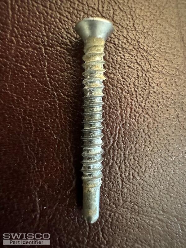 Screw for shower door using 10-216 guide #2