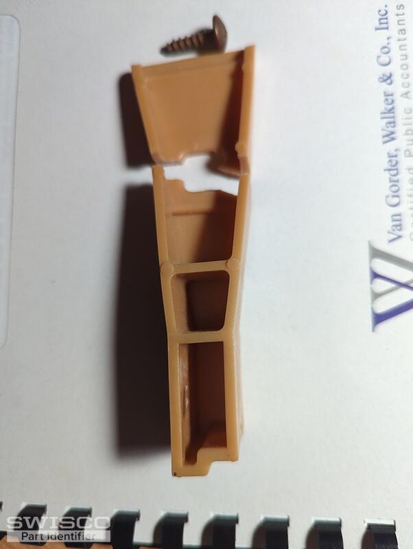 Hanging rear drawer slide bracket