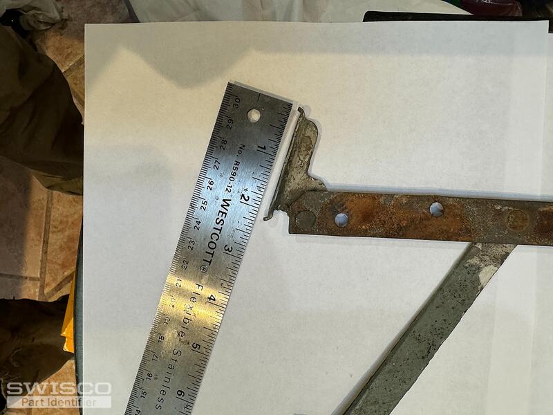 Vintage casement window hinges