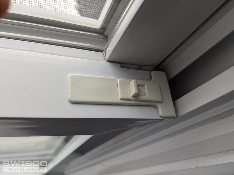 Tilt latch 8590 installed