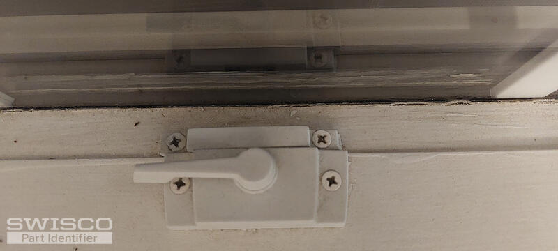 sash lock and keeper