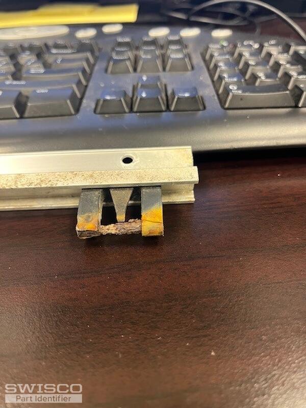 track -broken slide