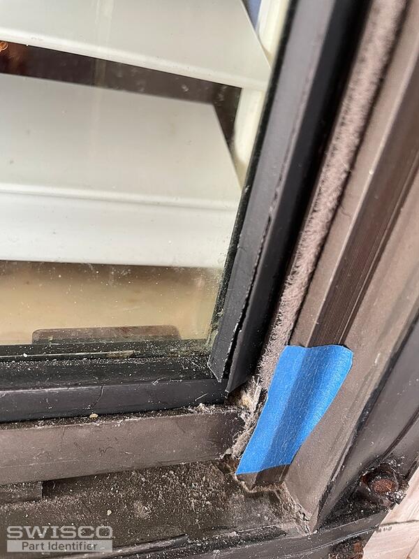 Kithen window glazing strip
