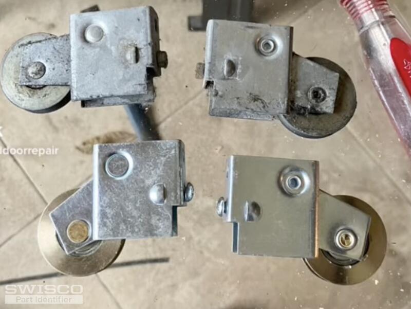 Examples of door rollers