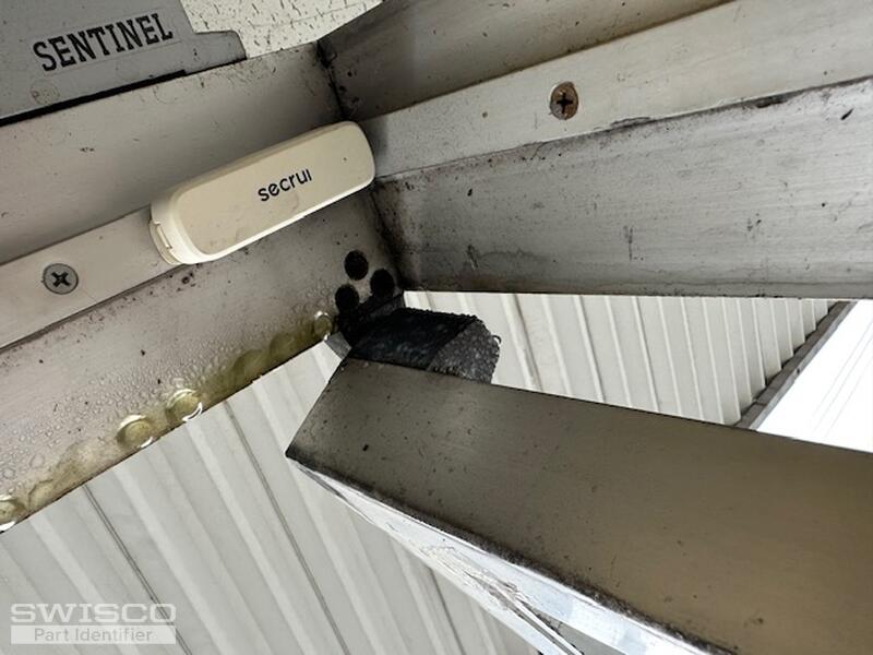 Left side top hinge