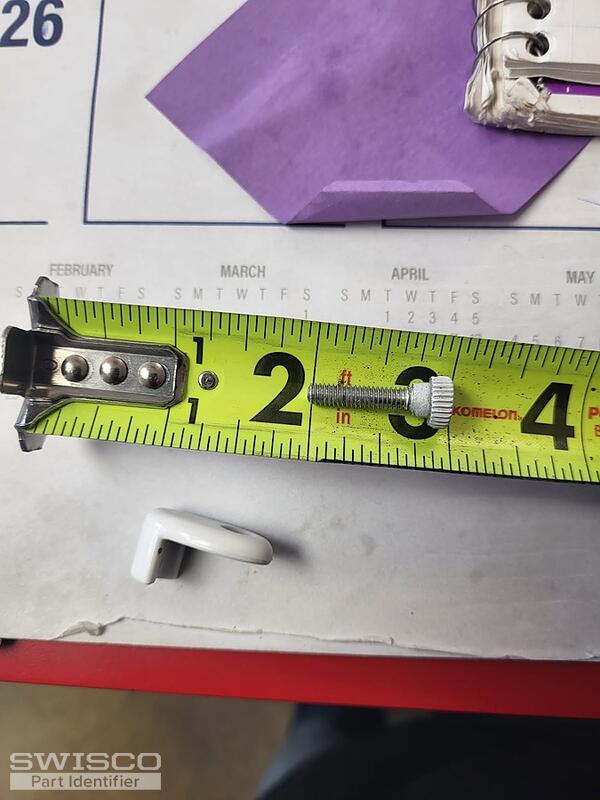 Storm door clip