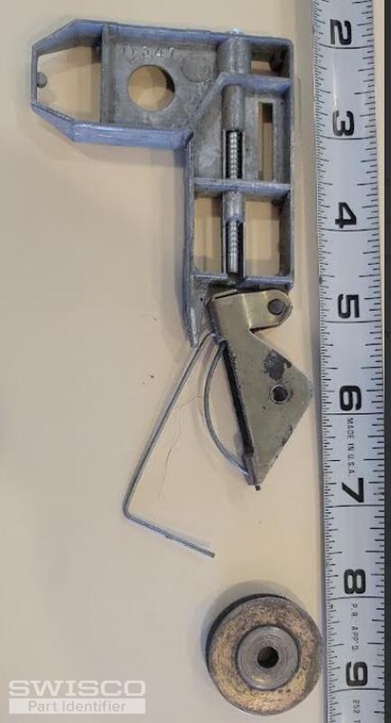Screen Door Corner and Wheel Assembly