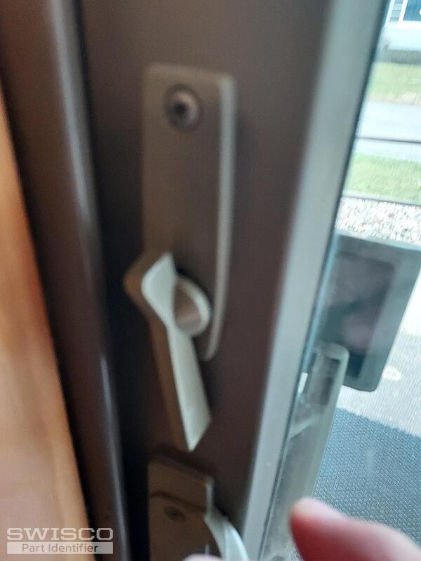 J2 lever for sliding glass door