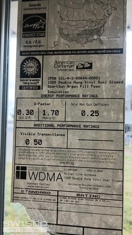 model number