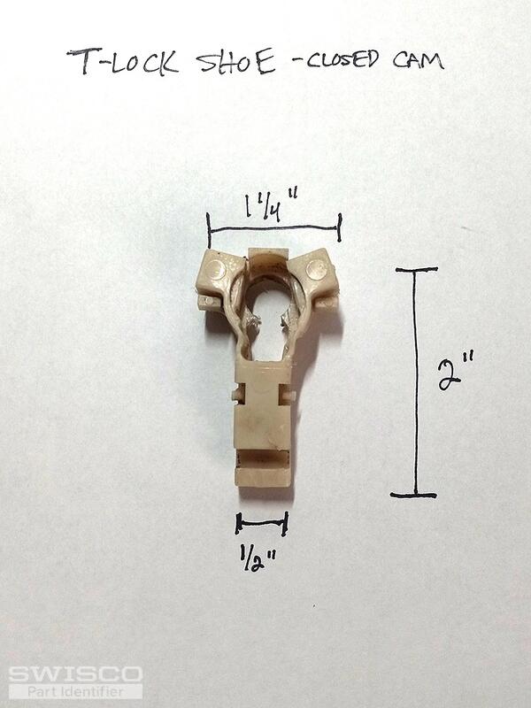 Window Balance - T-Lock Shoe, Closed Cam