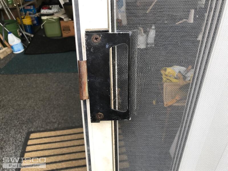 Sliding screen door latch
