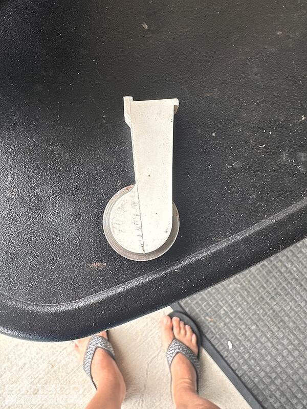 Screen door roller