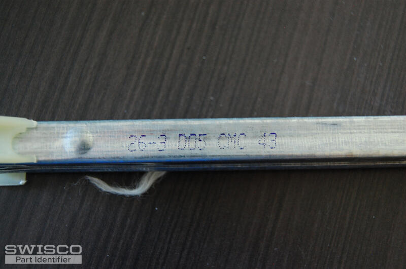 number stamped on channel balance