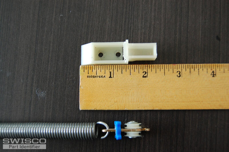 Top Sash Guide and Center Pulley 1