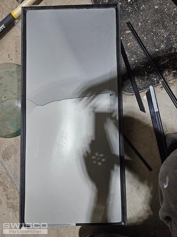 Trailer screen door weatherstripping