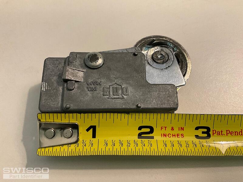 Sliding patio door roller